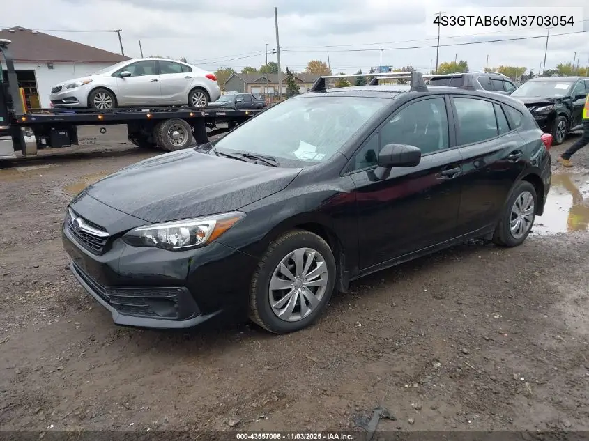 4S3GTAB66M3703054 2021 Subaru Impreza 5-Door