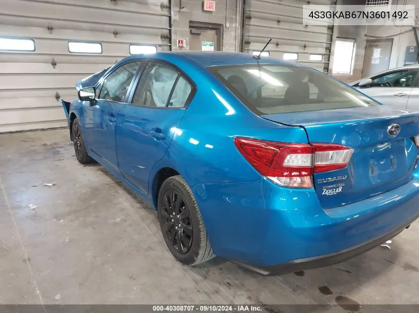 4S3GKAB67N3601492 2022 Subaru Impreza