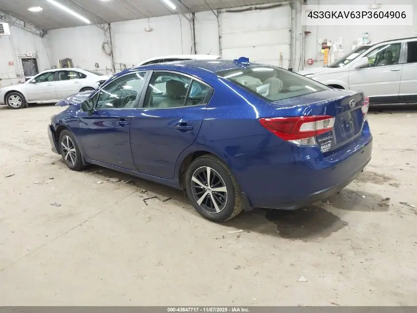 4S3GKAV63P3604906 2023 Subaru Impreza Premium
