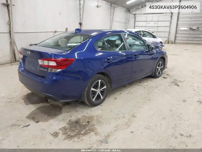 4S3GKAV63P3604906 2023 Subaru Impreza Premium