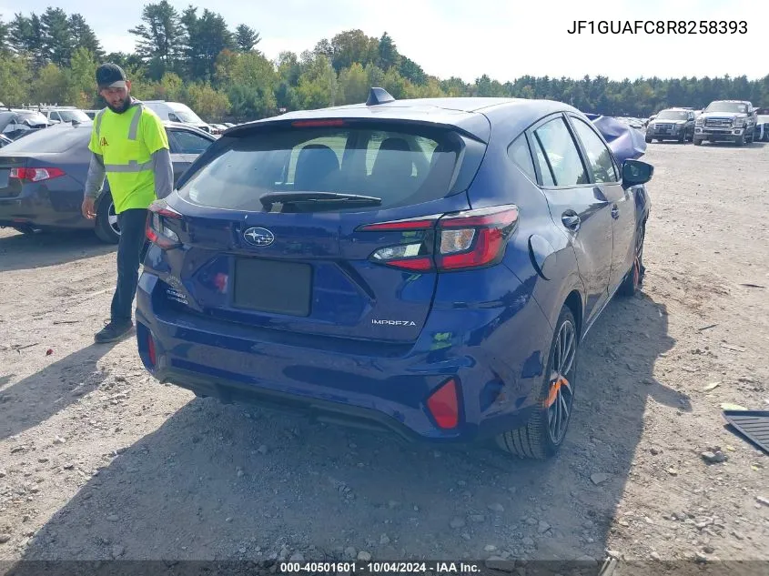 JF1GUAFC8R8258393 2024 Subaru Impreza Sport 5-Door