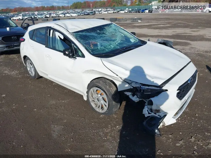 JF1GUABC8R8868820 2024 Subaru Impreza Base 5-Door