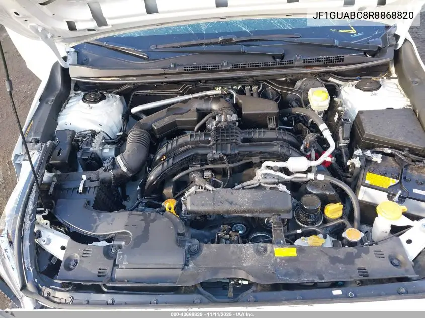 JF1GUABC8R8868820 2024 Subaru Impreza Base 5-Door