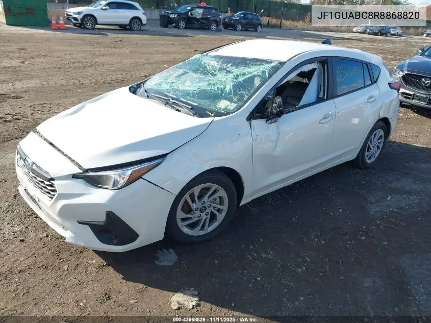 JF1GUABC8R8868820 2024 Subaru Impreza Base 5-Door