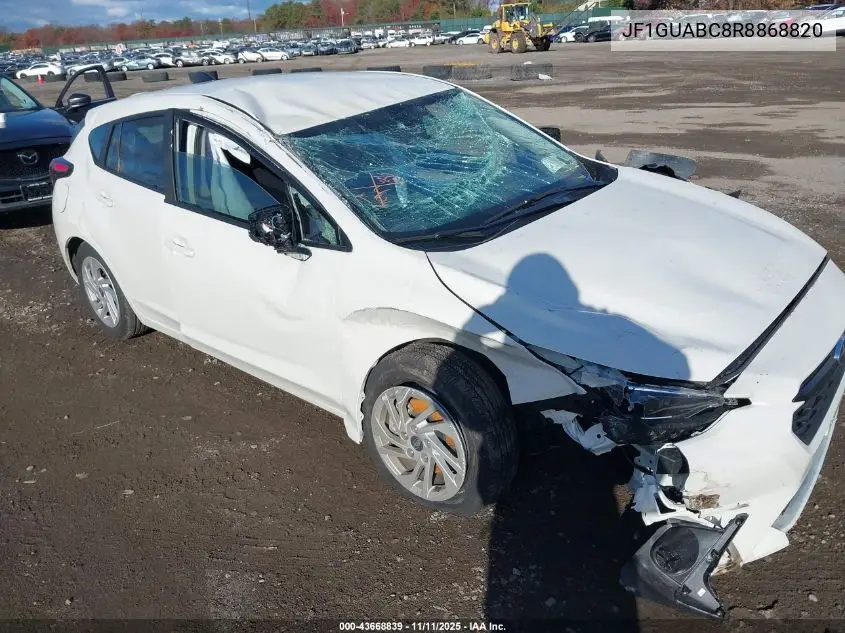 JF1GUABC8R8868820 2024 Subaru Impreza Base 5-Door