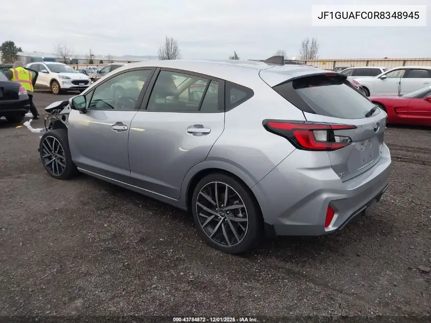 JF1GUAFC0R8348945 2024 Subaru Impreza Sport 5-Door