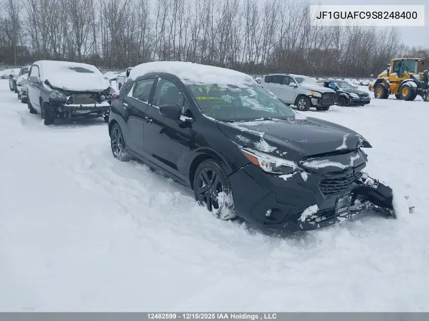 JF1GUAFC9S8248400 2025 Subaru Impreza Touring 5-Door