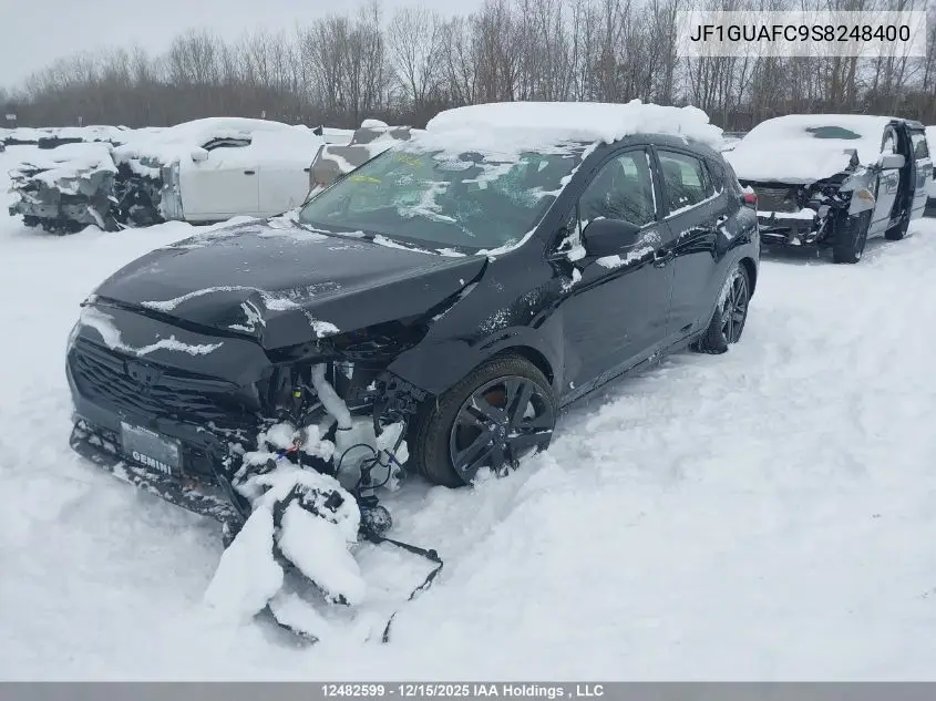 JF1GUAFC9S8248400 2025 Subaru Impreza Touring 5-Door