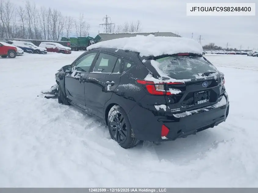 JF1GUAFC9S8248400 2025 Subaru Impreza Touring 5-Door
