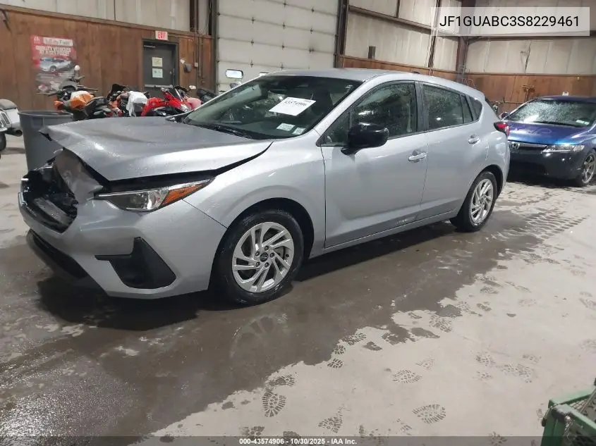 JF1GUABC3S8229461 2025 Subaru Impreza Base 5-Door
