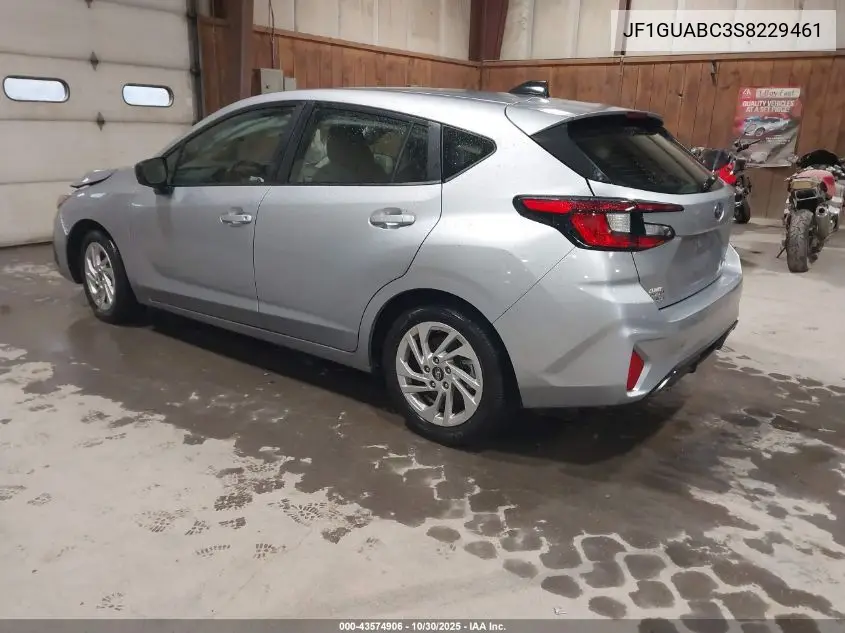 JF1GUABC3S8229461 2025 Subaru Impreza Base 5-Door