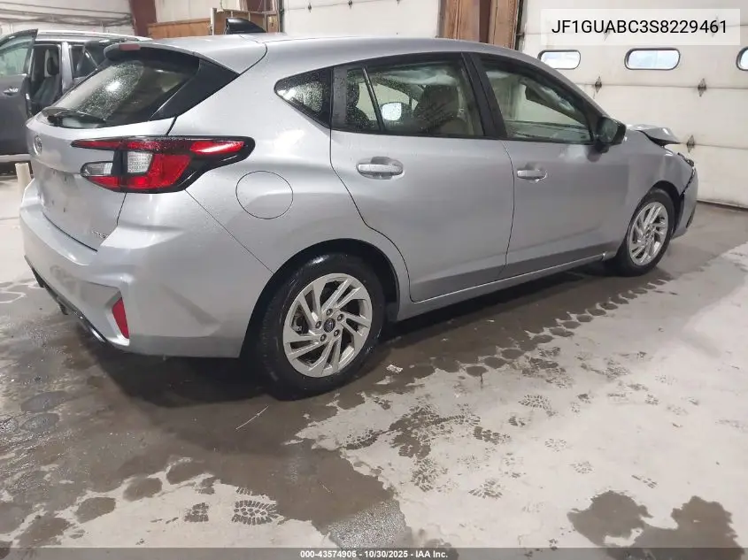 JF1GUABC3S8229461 2025 Subaru Impreza Base 5-Door