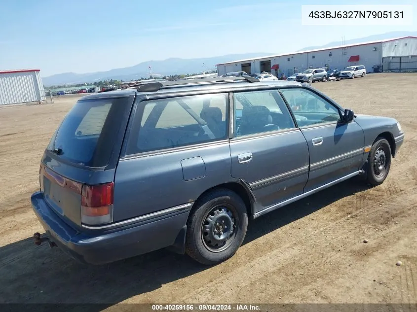 1992 Subaru Legacy L VIN: 4S3BJ6327N7905131 Lot: 40616139