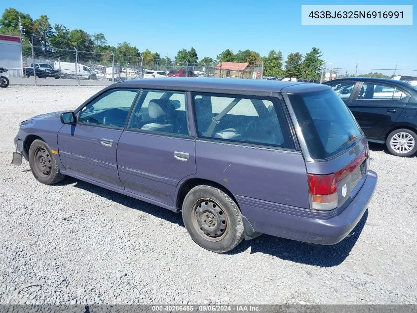 4S3BJ6325N6916991 1992 Subaru Legacy L