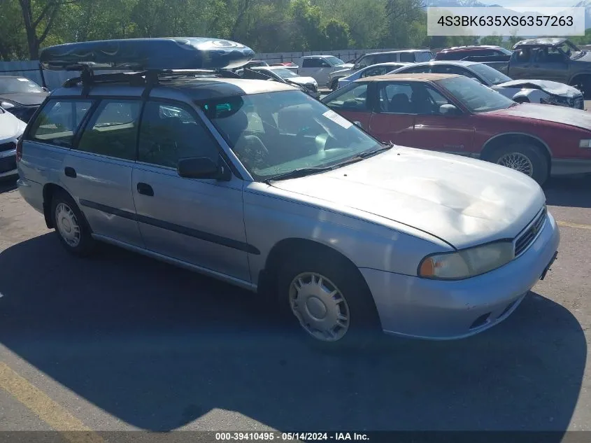 1995 Subaru Legacy L/Outback VIN: 4S3BK635XS6357263 Lot: 39410495