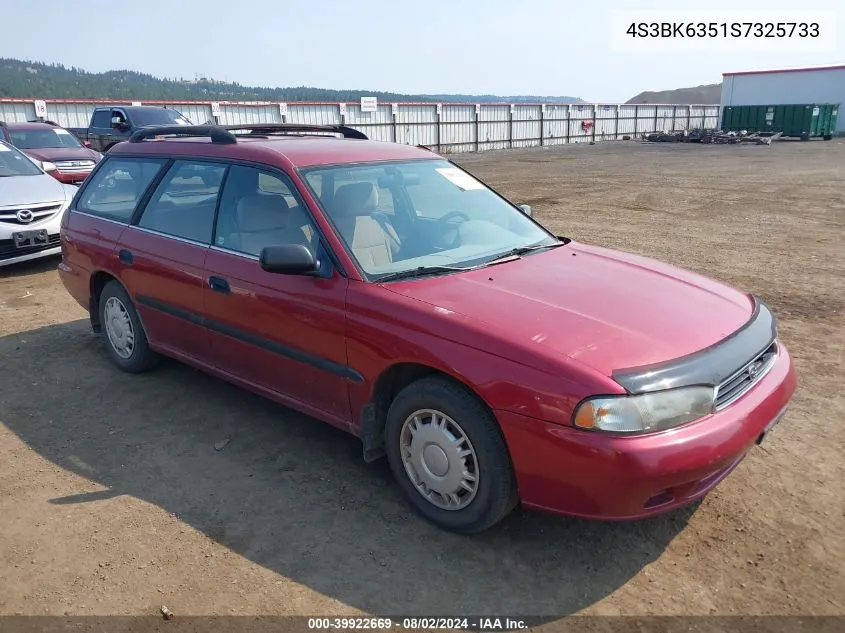 1995 Subaru Legacy L/Outback VIN: 4S3BK6351S7325733 Lot: 39922669