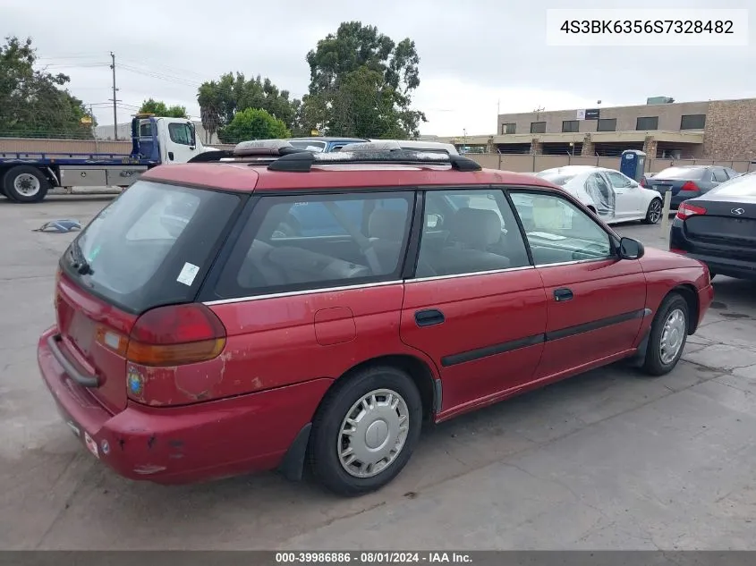 1995 Subaru Legacy L/Outback VIN: 4S3BK6356S7328482 Lot: 39986886