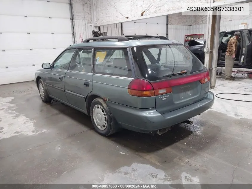 1995 Subaru Legacy L/Outback VIN: 4S3BK6354S7338301 Lot: 40057668