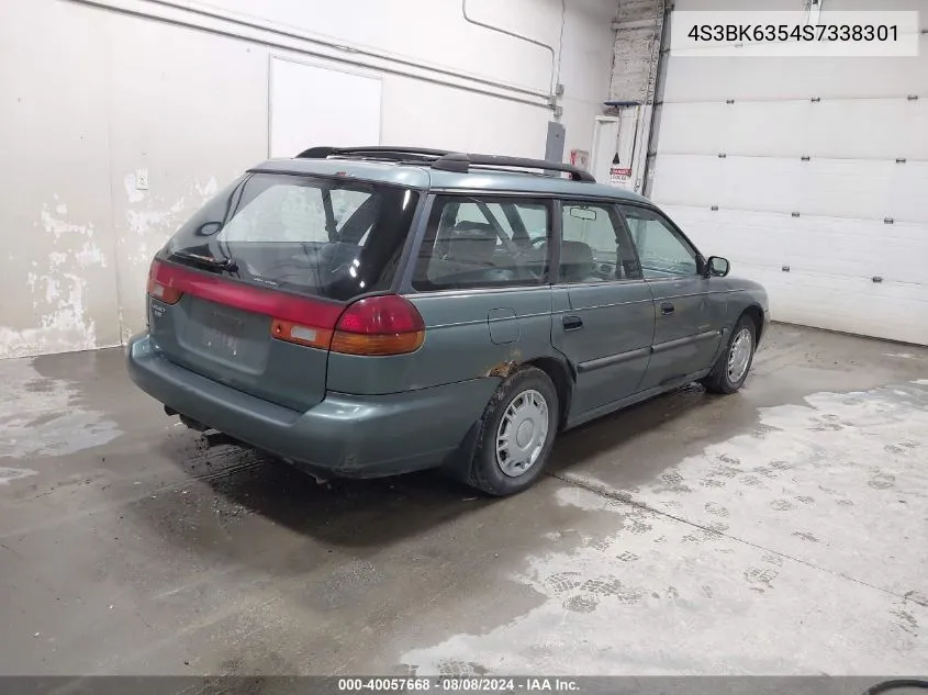 1995 Subaru Legacy L/Outback VIN: 4S3BK6354S7338301 Lot: 40057668