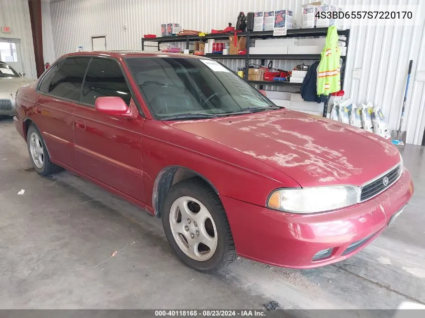 1995 Subaru Legacy Ls/Lsi VIN: 4S3BD6557S7220170 Lot: 40118165