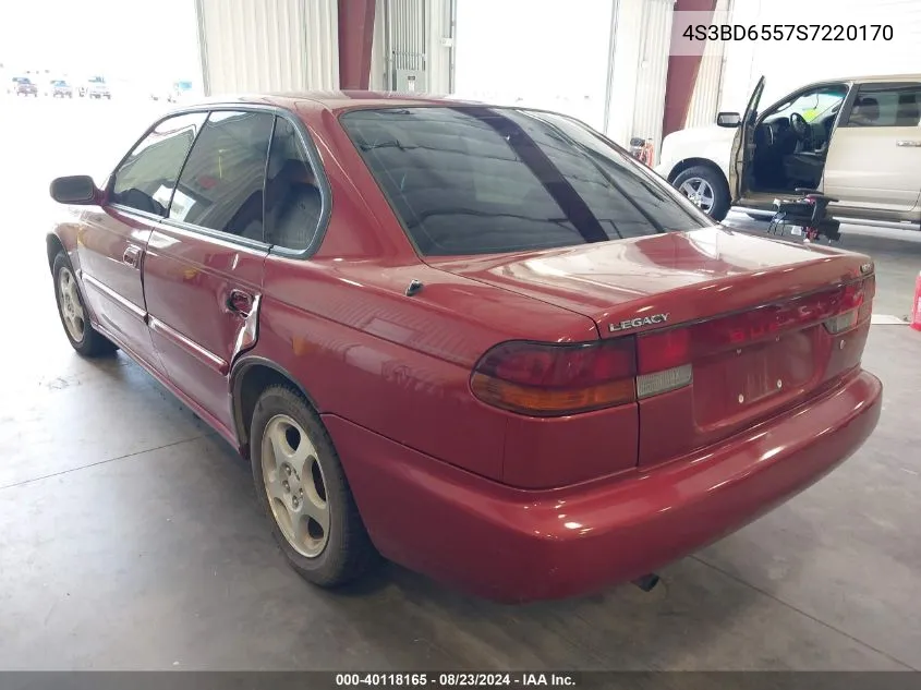 4S3BD6557S7220170 1995 Subaru Legacy Ls/Lsi