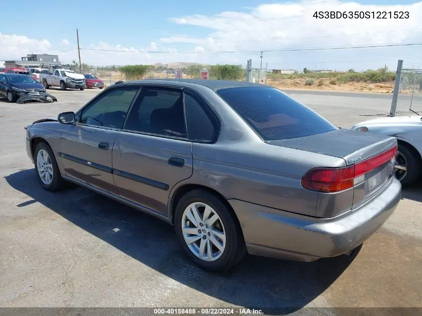 1995 Subaru Legacy L VIN: 4S3BD6350S1221523 Lot: 40158488