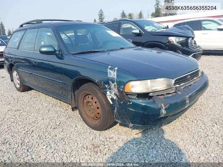 1995 Subaru Legacy L/Outback VIN: 4S3BK6356S6355204 Lot: 40283096