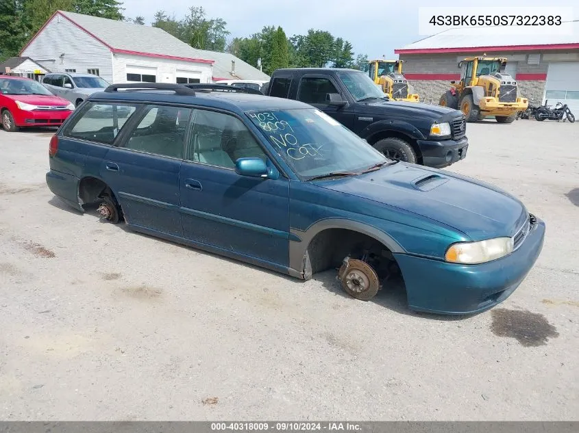 1995 Subaru Legacy Ls/Lsi VIN: 4S3BK6550S7322383 Lot: 40318009