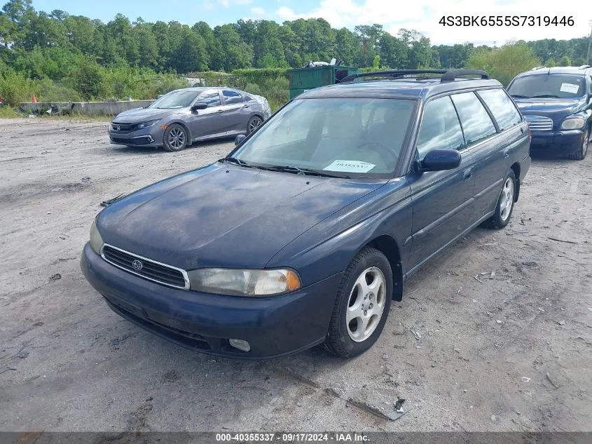 1995 Subaru Legacy Ls/Lsi VIN: 4S3BK6555S7319446 Lot: 40355337