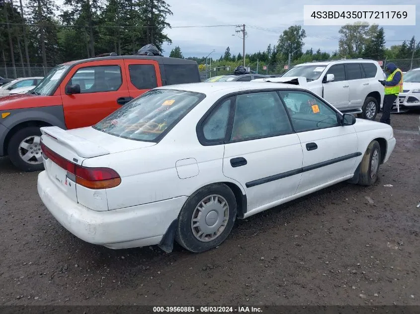 1996 Subaru Legacy L VIN: 4S3BD4350T7211769 Lot: 39560883