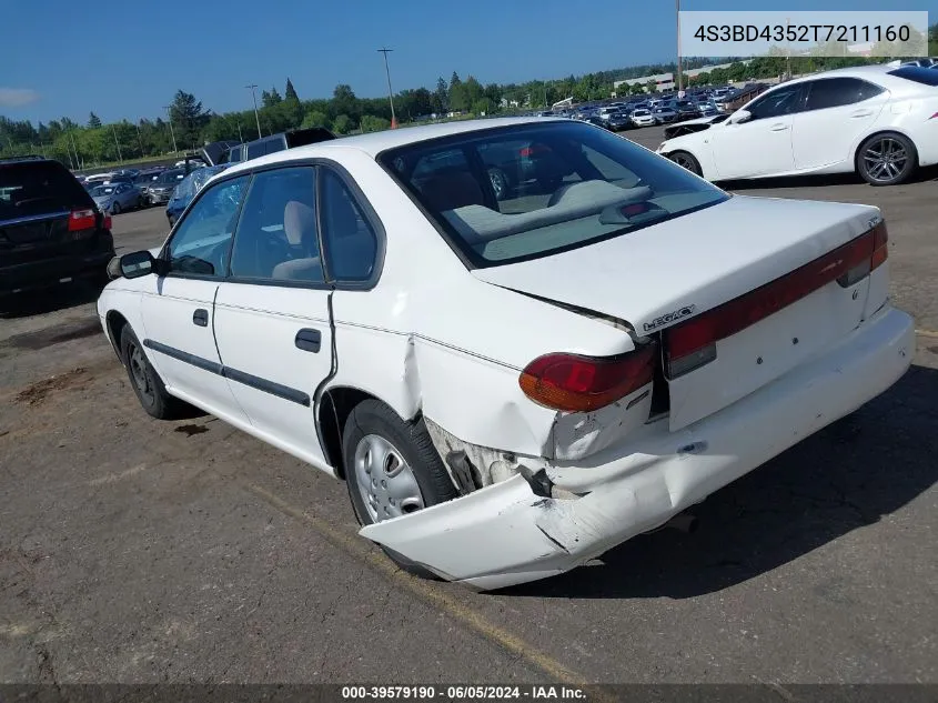 1996 Subaru Legacy L VIN: 4S3BD4352T7211160 Lot: 39579190