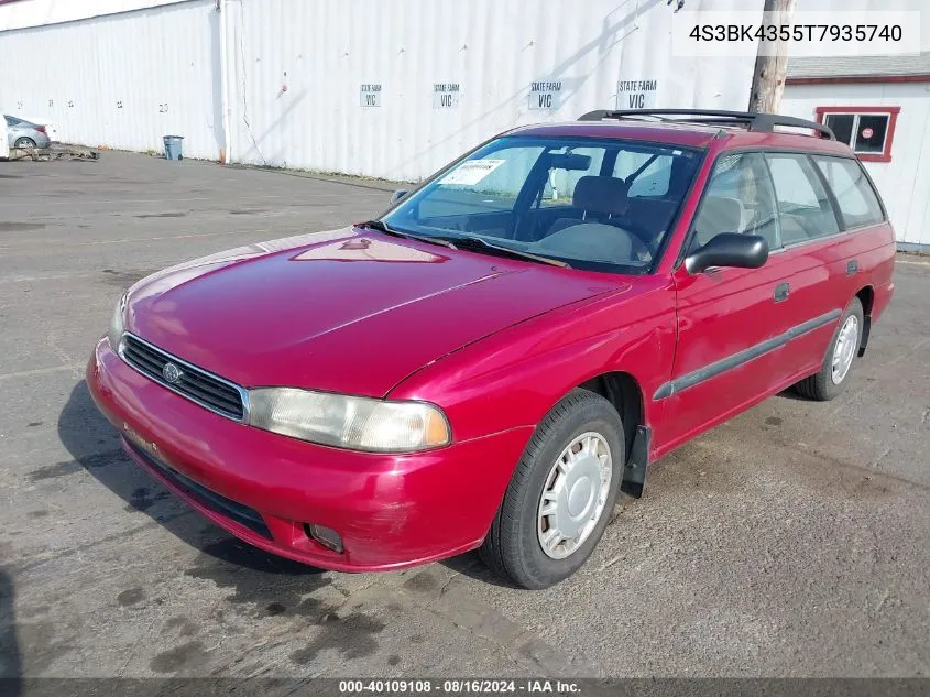 4S3BK4355T7935740 1996 Subaru Legacy L