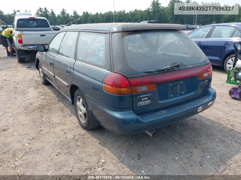 1996 Subaru Legacy L VIN: 4S3BK4352T7936327 Lot: 40110976