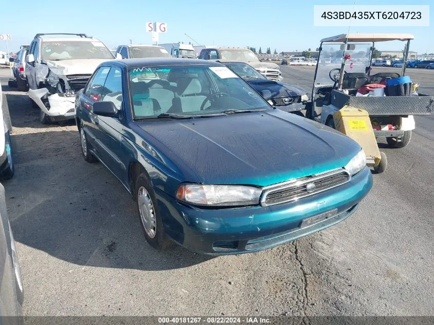 1996 Subaru Legacy L VIN: 4S3BD435XT6204723 Lot: 40181267