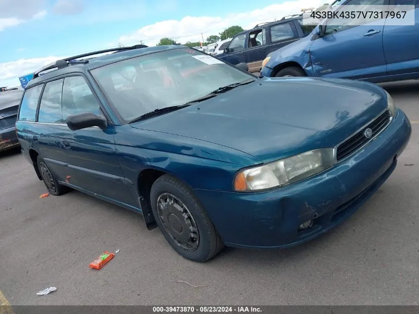 4S3BK4357V7317967 1997 Subaru Legacy L/Postal Right-Hand Drive