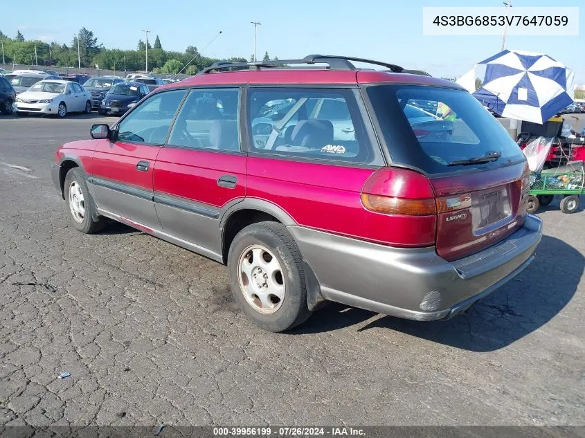 4S3BG6853V7647059 1997 Subaru Legacy Outback/Limited