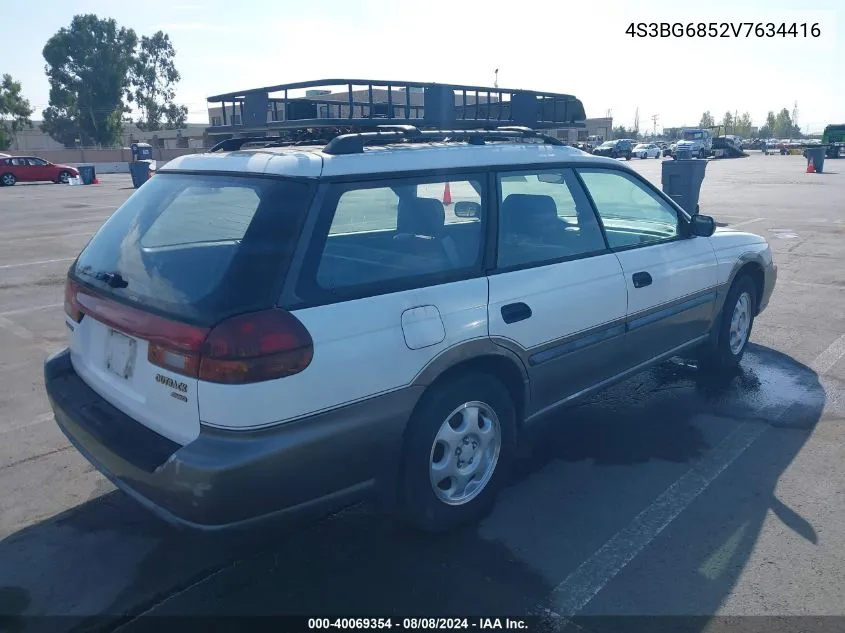 1997 Subaru Legacy Outback/Outback Limited VIN: 4S3BG6852V7634416 Lot: 40069354