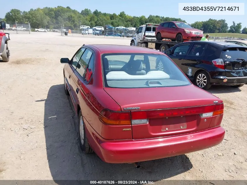 4S3BD4355V7214671 1997 Subaru Legacy L