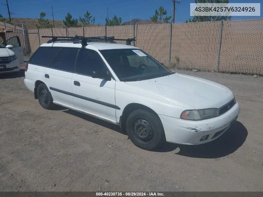 1997 Subaru Legacy Brighton VIN: 4S3BK4257V6324926 Lot: 40230735