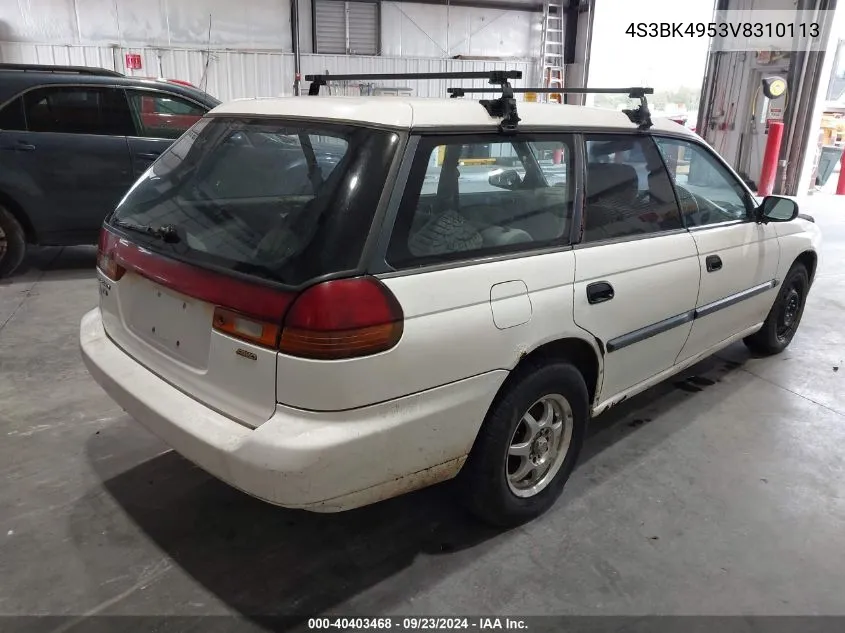 4S3BK4953V8310113 1997 Subaru Legacy Postal