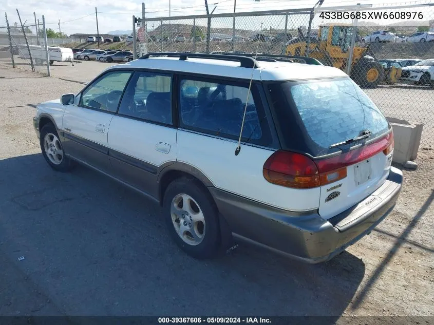 1998 Subaru Legacy Outback/Outback Limited/Outback Sport VIN: 4S3BG685XW6608976 Lot: 39367606