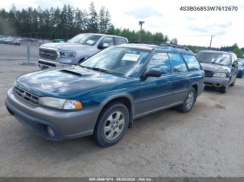 4S3BG6853W7612670 1998 Subaru Legacy Outback/Outback Limited/Outback Sport