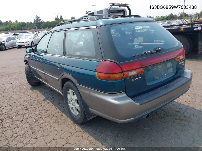 4S3BG6859W7603438 1998 Subaru Legacy Outback/Outback Limited/Outback Sport