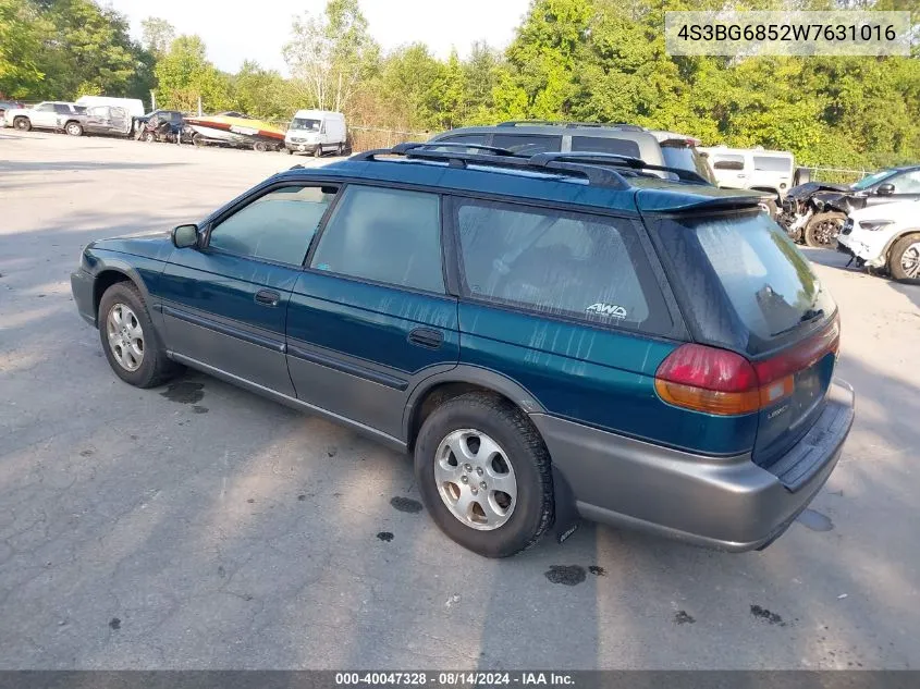 4S3BG6852W7631016 1998 Subaru Legacy Outback/Outback Limited/Outback Sport