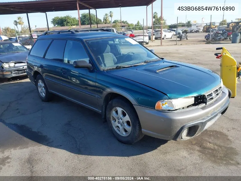 1998 Subaru Legacy Outback/Outback Limited/Outback Sport VIN: 4S3BG6854W7616890 Lot: 40278156