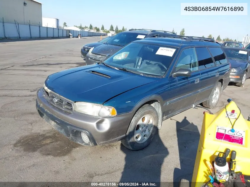 1998 Subaru Legacy Outback/Outback Limited/Outback Sport VIN: 4S3BG6854W7616890 Lot: 40278156