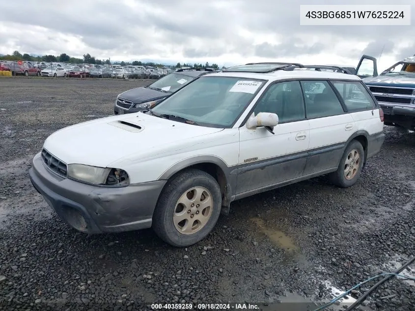 4S3BG6851W7625224 1998 Subaru Legacy Outback/Outback Limited/Outback Sport