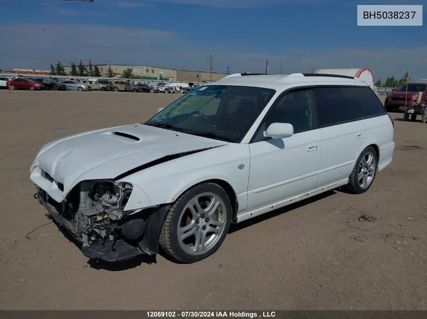 1999 Subaru Legacy VIN: BH5038237 Lot: 12059102