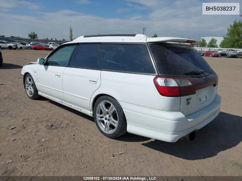 1999 Subaru Legacy VIN: BH5038237 Lot: 12059102