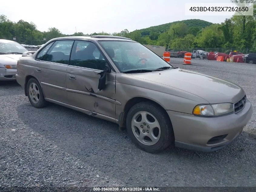 1999 Subaru Legacy 30Th Ann. L/L VIN: 4S3BD4352X7262650 Lot: 39408208